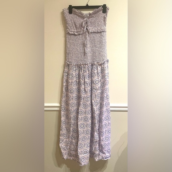 For @gk682 Temptation Positano Linen Garitta Dress Pois Pink XL NWT - Picture 6 of 9